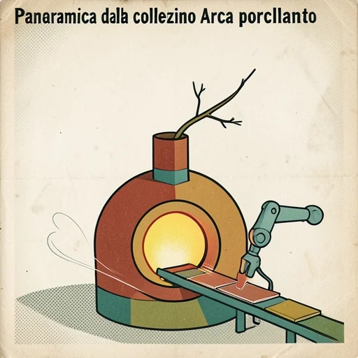 Panoramica della collezione Arca porcellanato